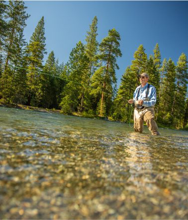 Fly fishing near Suncadia